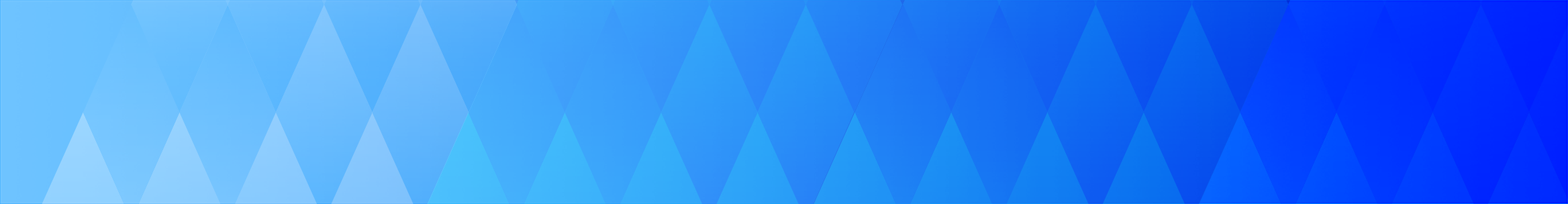 Blue diamond gradient banner